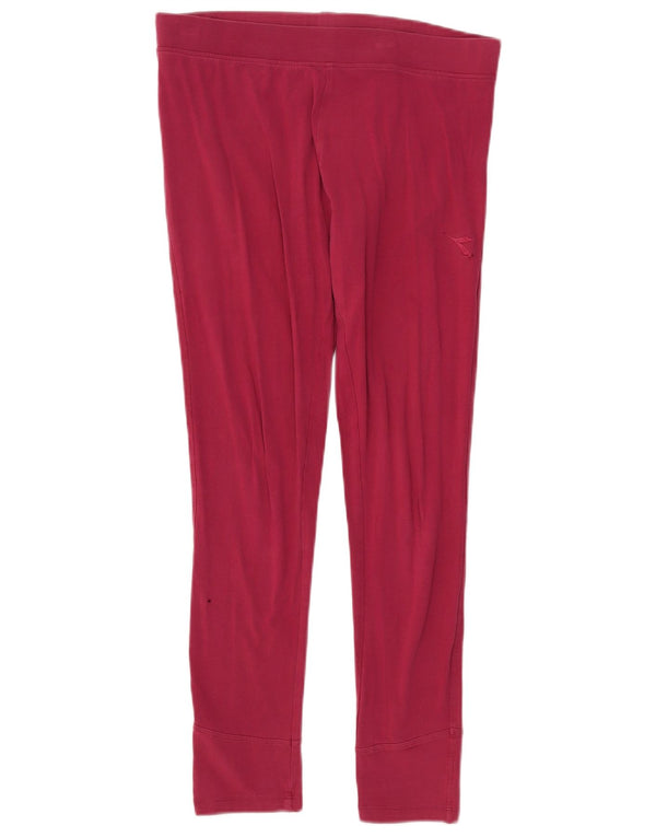 Diadora Dame Leggings UK 14 Large Red