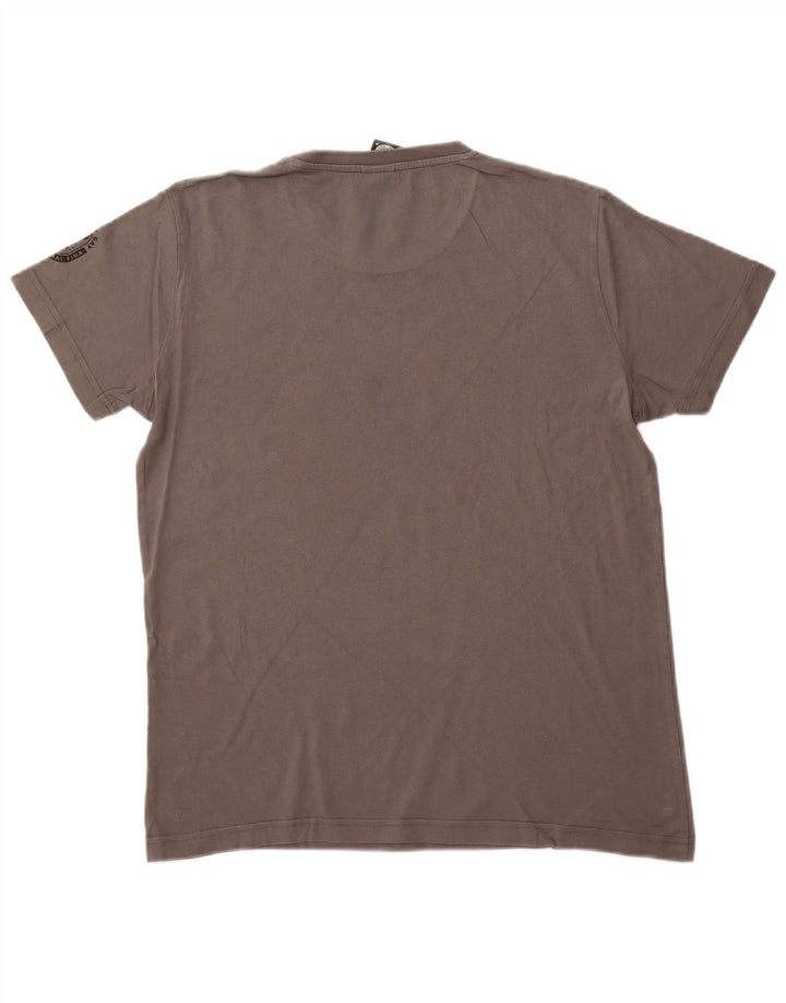 SCORPION BAY Herre Grafisk T-Shirt Top Stor Grå Bomuld