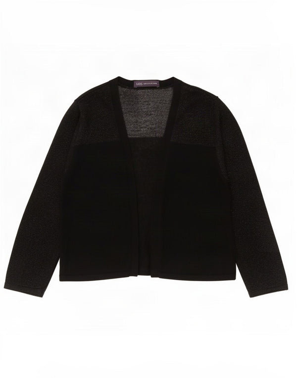 Marks & Spencer Womens 3/4 ærmet åben Bolero Jumper UK 8 Small Black