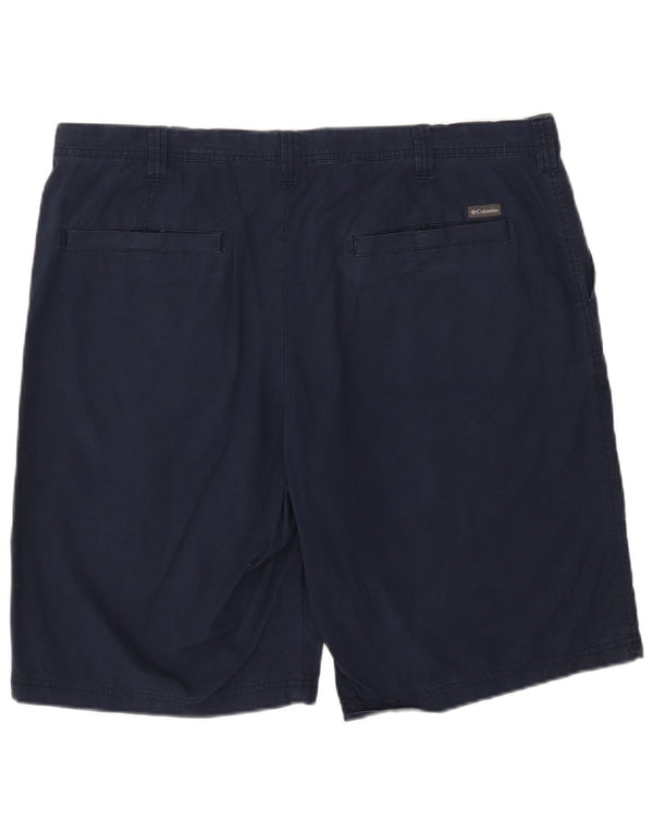 Columbia Chino Shorts til mænd W40 XL Marineblå Bomuld