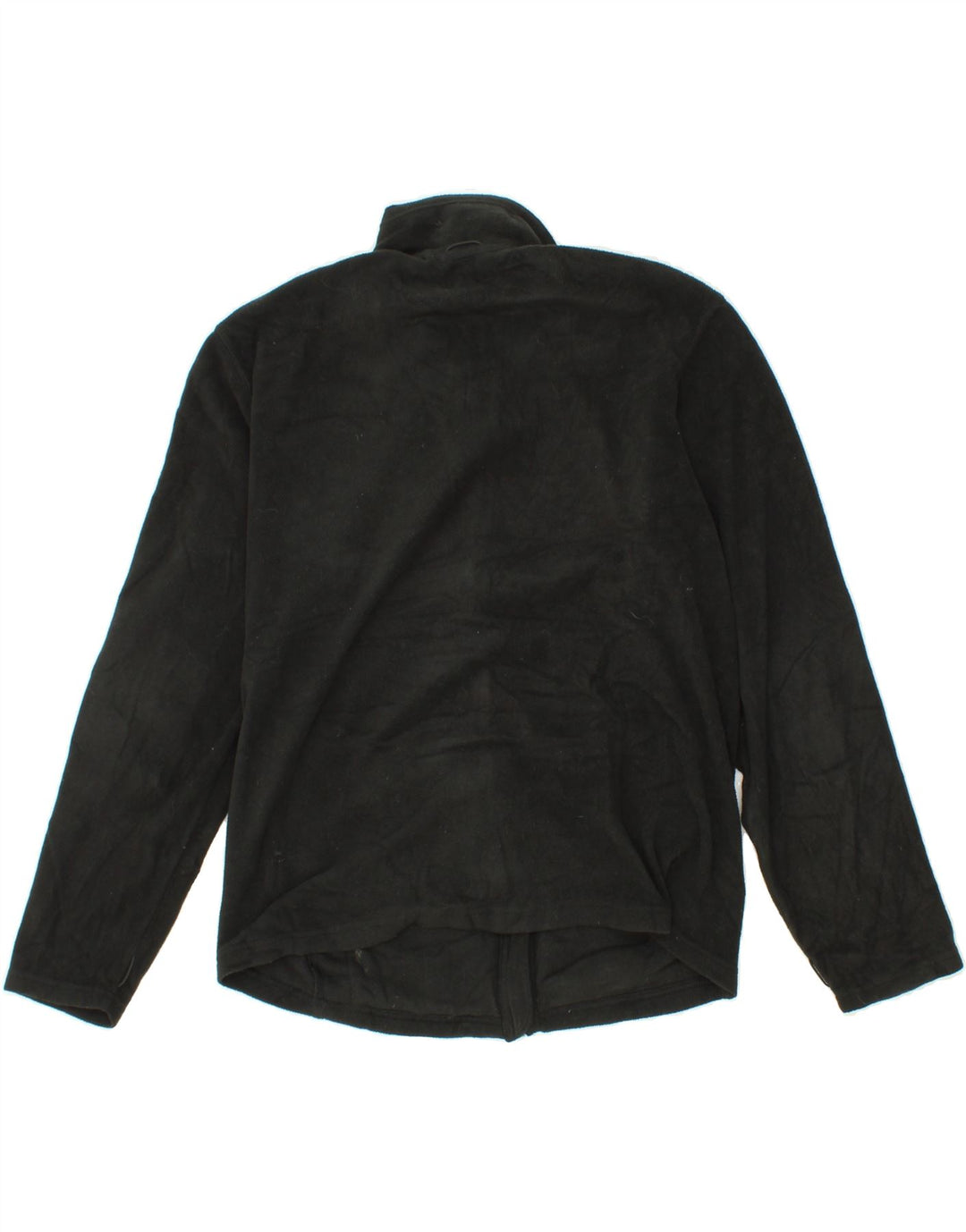EDDIE BAUER Mens Fleece Jacket UK 38 Medium Black Polyester Vintage Eddie Bauer and Second-Hand Eddie Bauer from Messina Hembry 