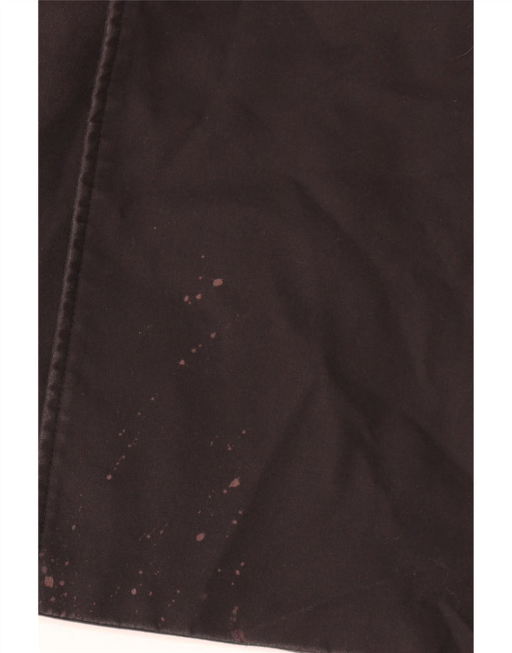 Zara Trench Coat til mænd UK 38 Medium Sort Polyester