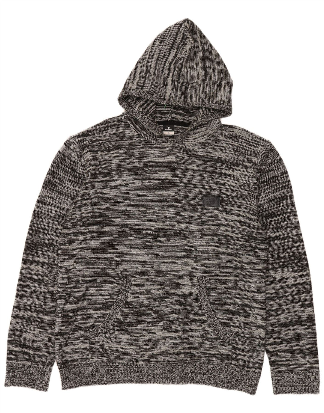 Rip Curl Herre Hættetrøje XL Grå Flecked Acryl