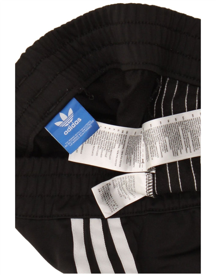 Adidas sportsshorts til kvinder UK 10 Small Black Polyester