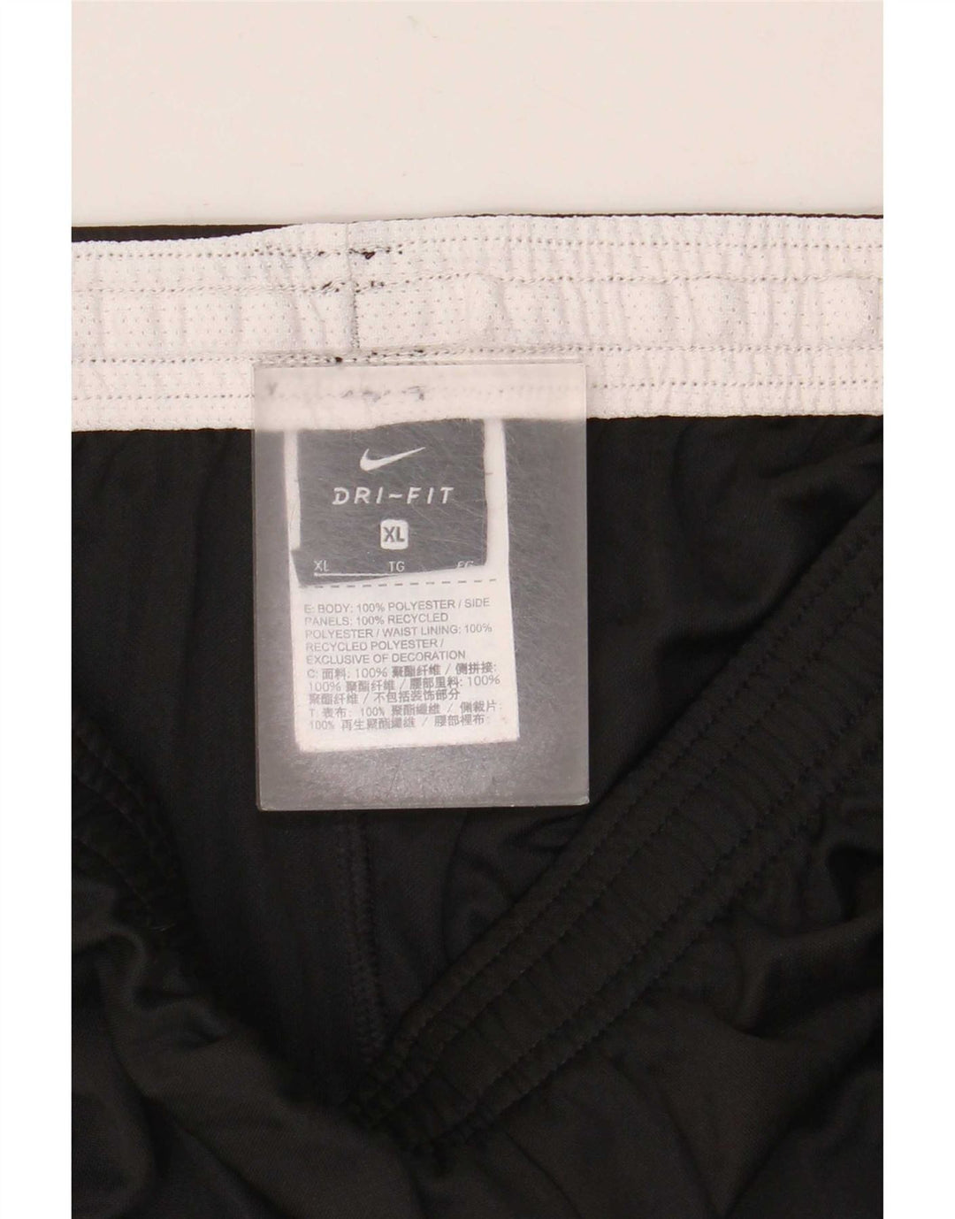 Nike Herre Dri Fit Sportshorts XL Sort Colourblock Polyester
