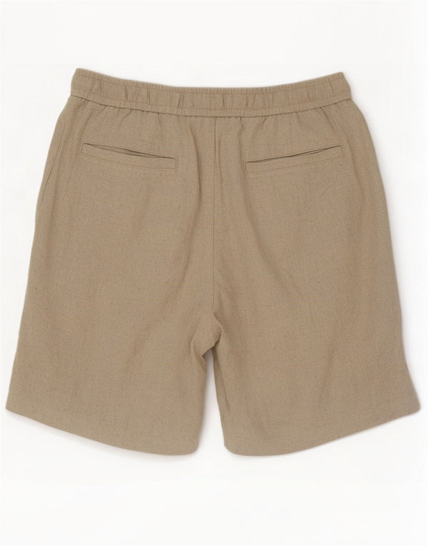 Zara Herre Casual Shorts Medium W31 Beige