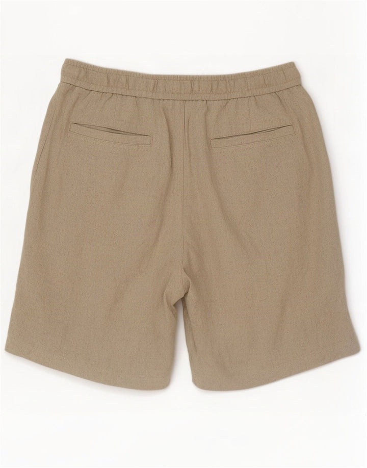 Zara Herre Casual Shorts Medium W31 Beige