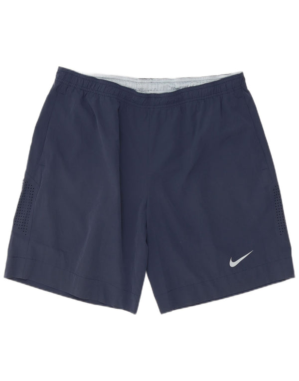 Nike sportsshorts til mænd XL marineblå polyester