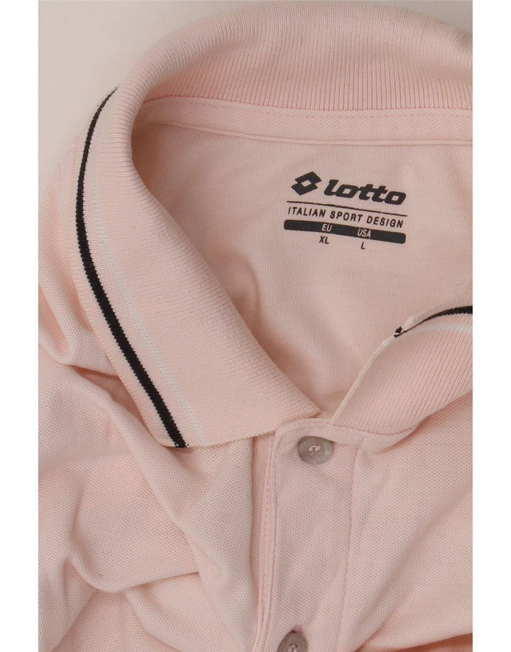 LOTTO Poloskjorte til mænd Large Pink