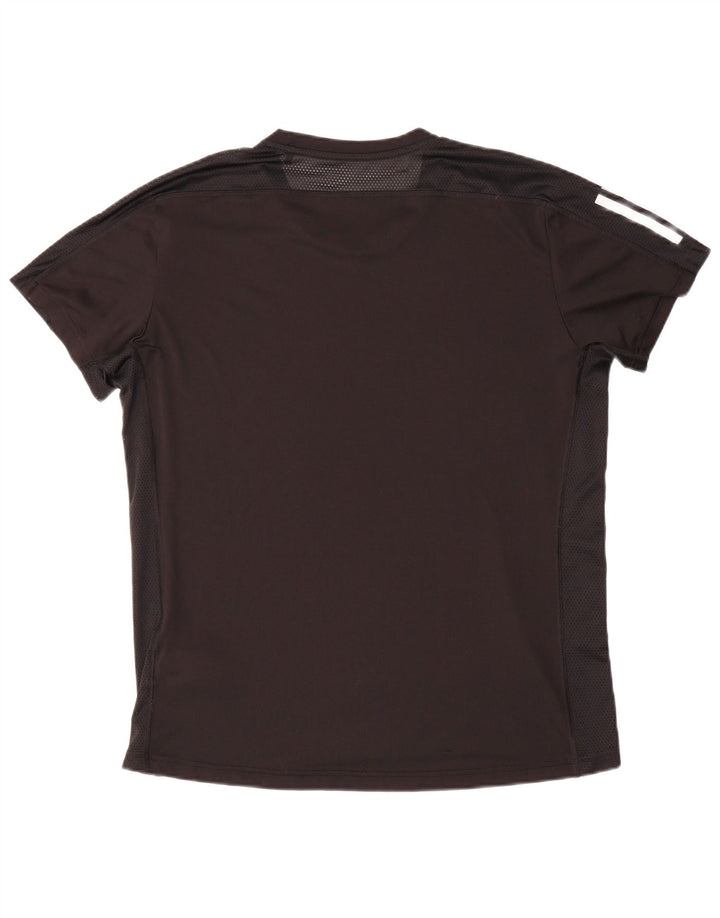 Adidas Herre Aeroready T-Shirt Top Stor Sort Polyester