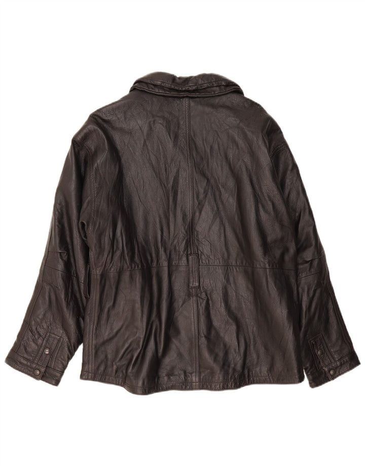 Victory Dame Læderjakke IT 44 Medium Sort Læder