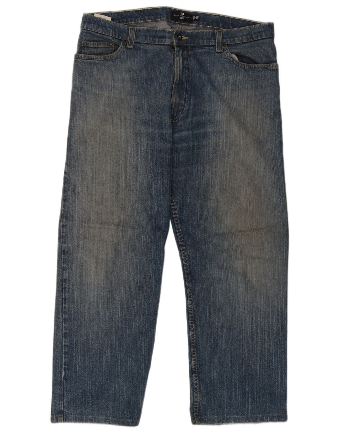Marks & Spencer Herre Blue Harbor Regular Fit Jeans W38 L29 Blue Cotton