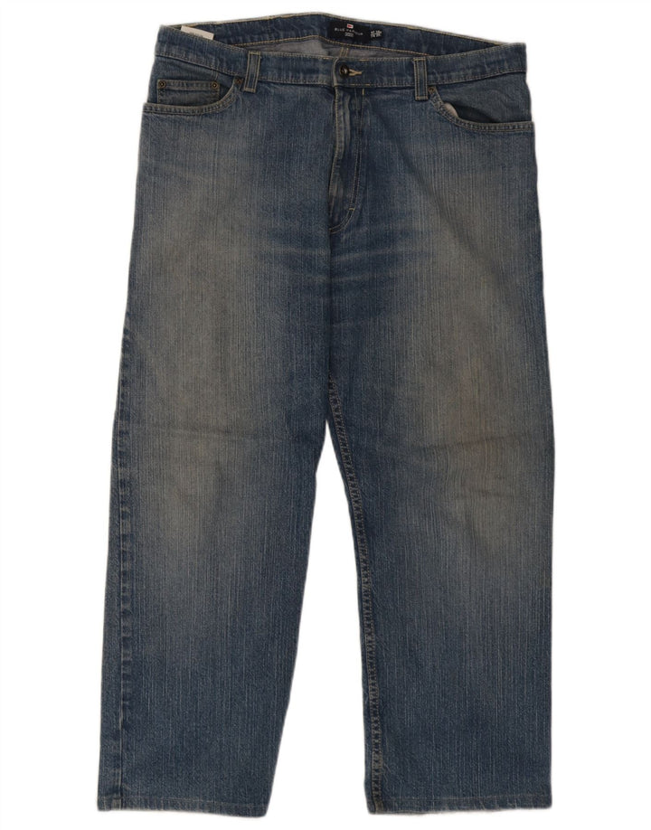 Marks & Spencer Herre Blue Harbor Regular Fit Jeans W38 L29 Blue Cotton