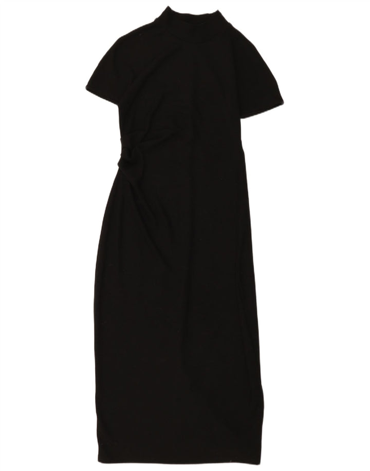 Zara Dame Maxi Dress UK 14 Large Black
