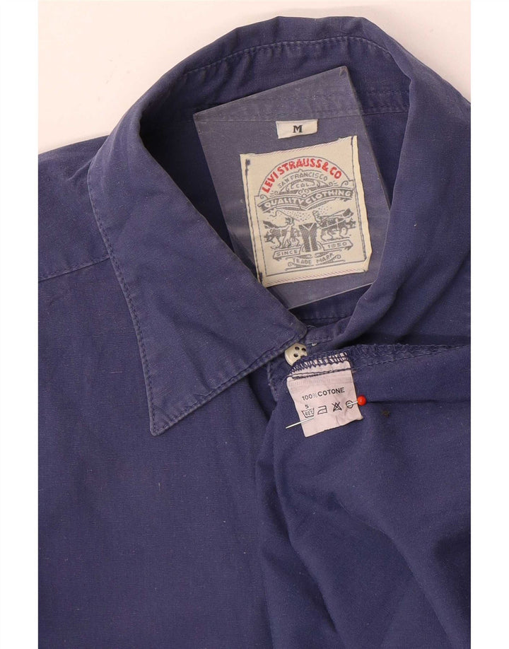 Levi's herreskjorte mellemblå bomuld