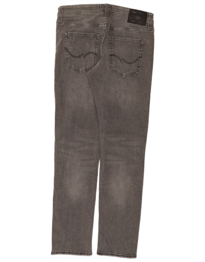 Jack & Jones Herre Slim Jeans W32 L32 Grå Bomuld
