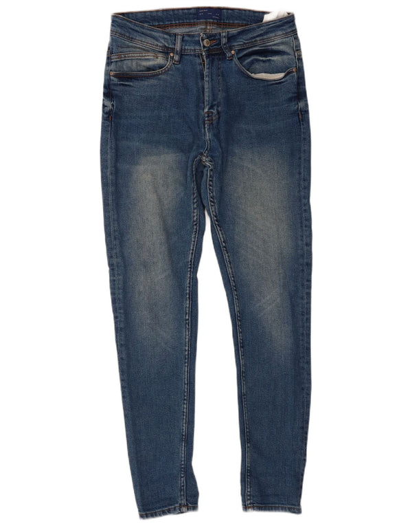 Zara Herre Skinny Jeans EU 38 Small W30 L29 Blå
