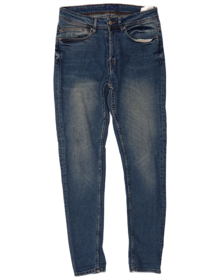 Zara Herre Skinny Jeans EU 38 Small W30 L29 Blå