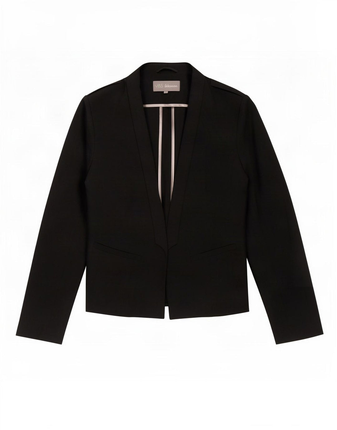 Marks & Spencer Dame Blazer Jacket UK 14 Medium Sort Polyester