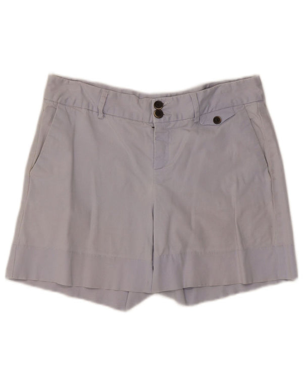 Zara Womens Chino Shorts Large W30 Blue