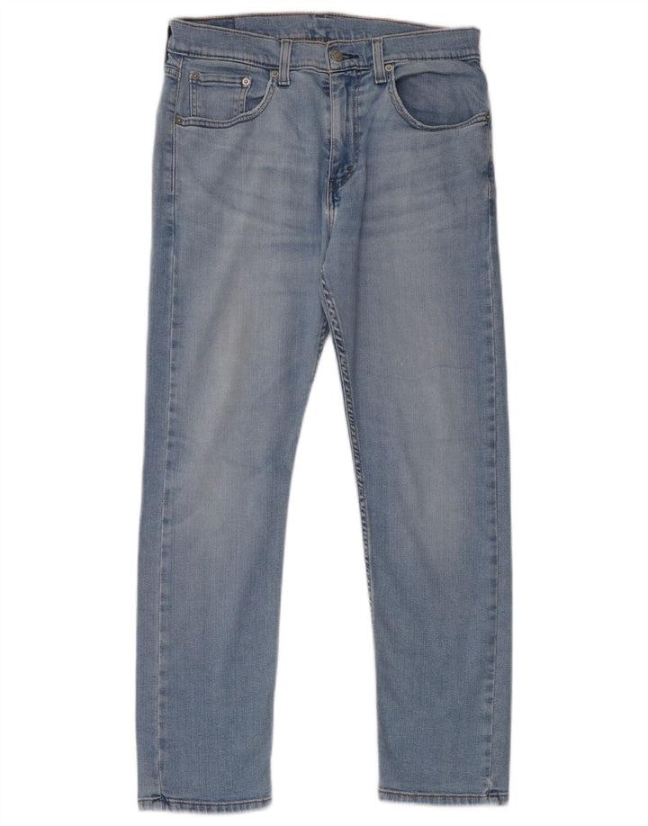 Levi's Herre 502 tilspidsede jeans W32 L30 blå bomuld