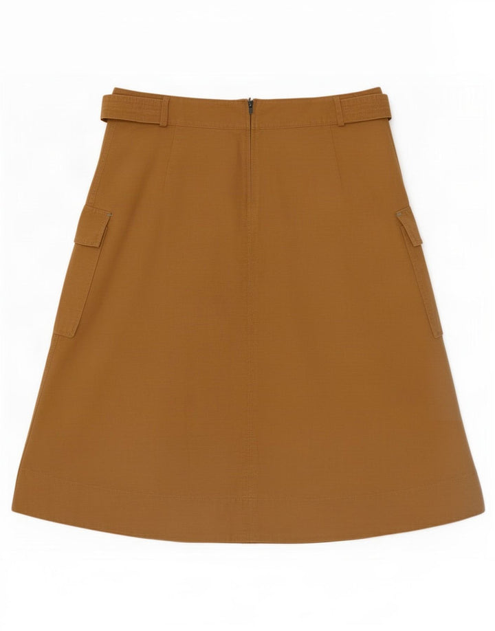 White Stuff Dame Cargo Skirt UK 20 2XL W40 Beige Lyocell