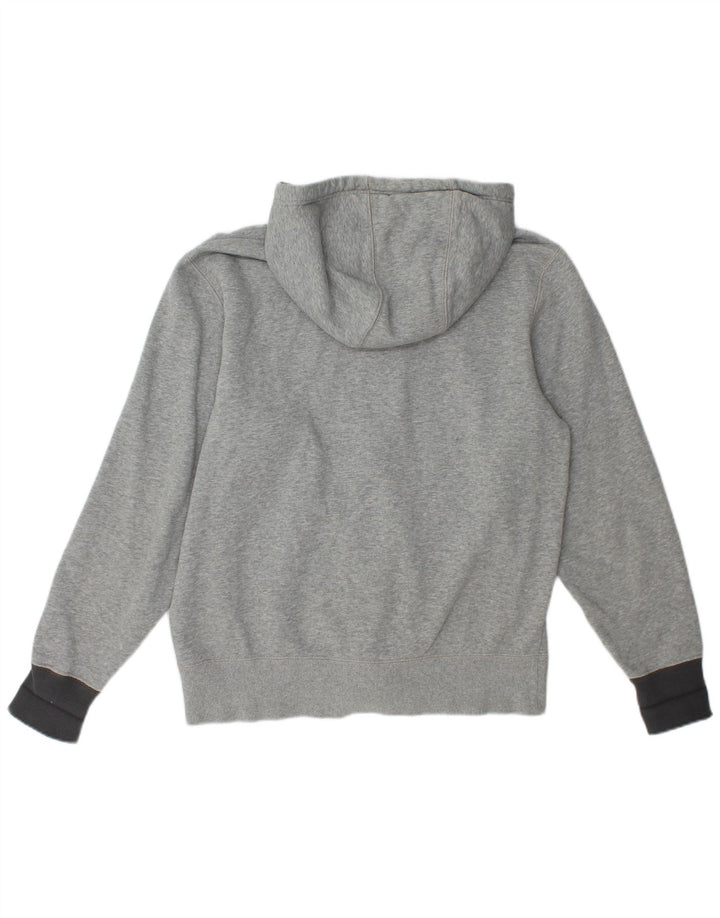 Nike hættetrøje med lynlås til mænd Medium Grey Flecked Bomuld