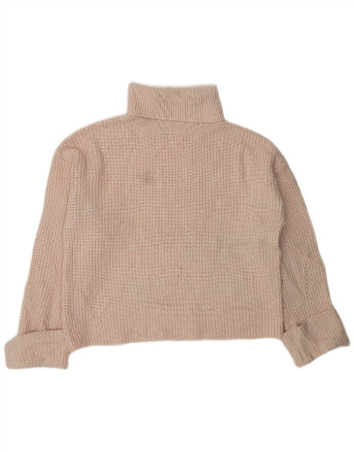 MARKS & SPENCER Dame Rullehalstrøje DK 14 Medium Pink