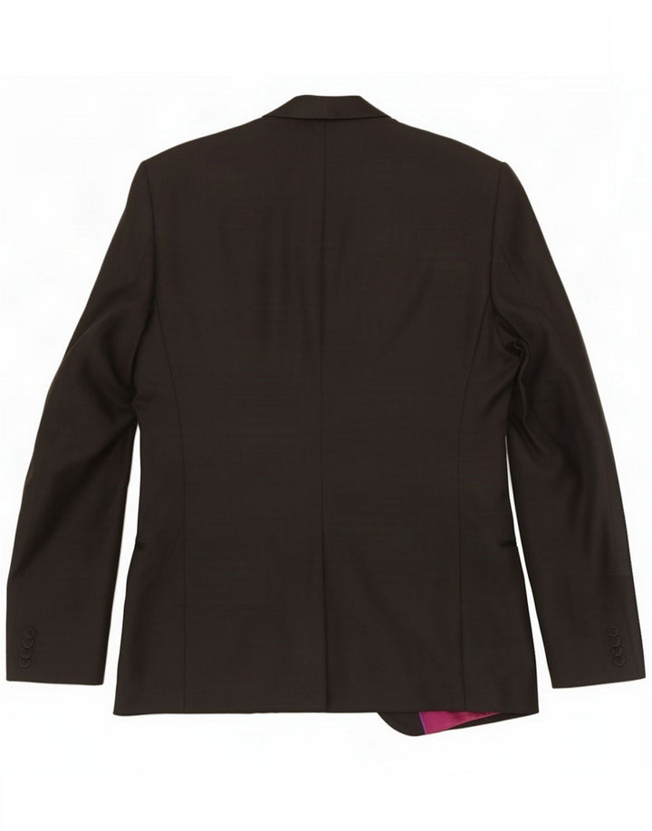 Marks & Spencer Herre 1-knap blazerjakke UK 36 Small Black Polyester