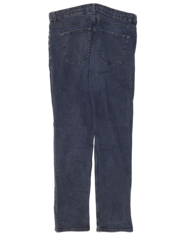 Marks & Spencer Womens The Sienna Straight Jeans UK 16 Large W34 L30 Blue