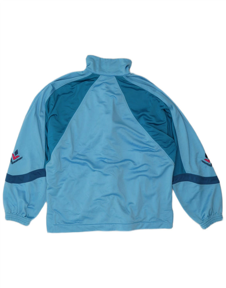 Diadora Grafisk træningsdragt topjakke til kvinder IT 40 Medium Blue Colourblock