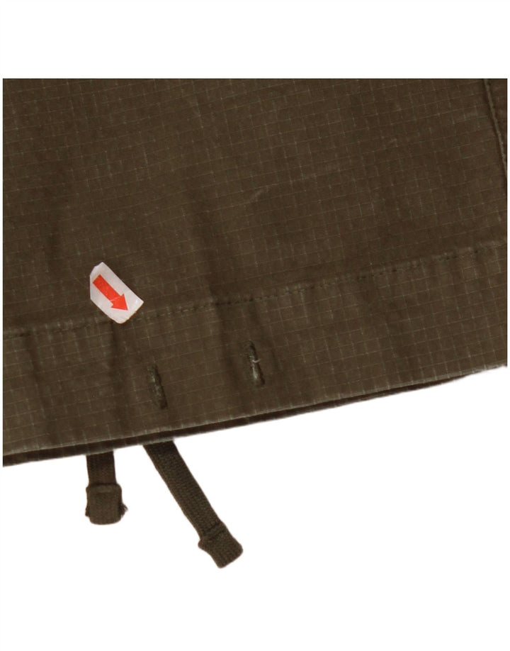 NIKE Straight Cargo-bukser til kvinder W34 L27 Khaki Bomuld