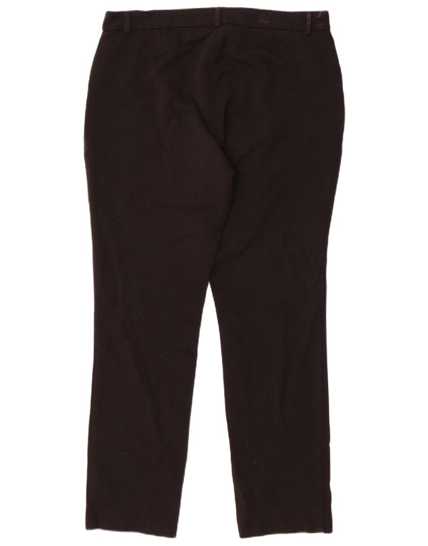Marks & Spencer Dame Modern Fit Chino Bukser UK 16 Large W36 L31 Sort