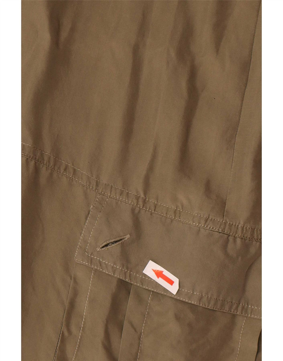 Vintage Midi-nederdel til kvinder W34 Large Khaki