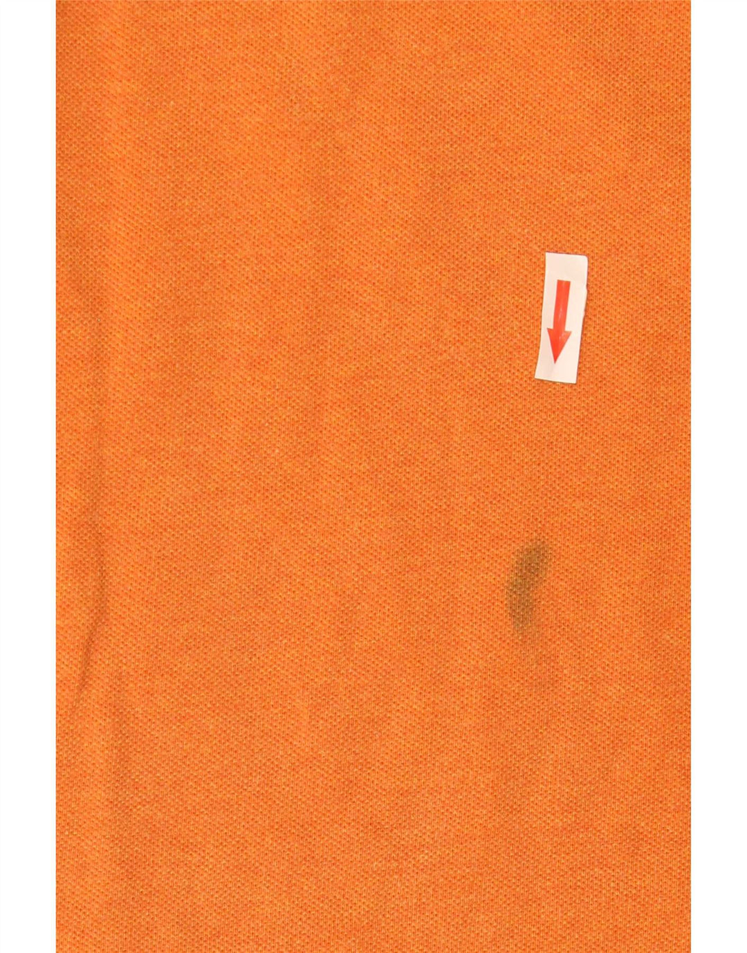 Lacoste Langærmet Poloskjorte til mænd Størrelse 4 Medium Orange Bomuld