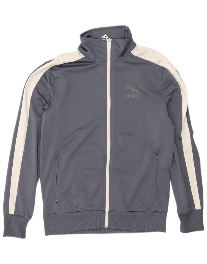 Puma Træningsdragt til mænd Topjakke Medium Marineblå Colourblock Polyester
