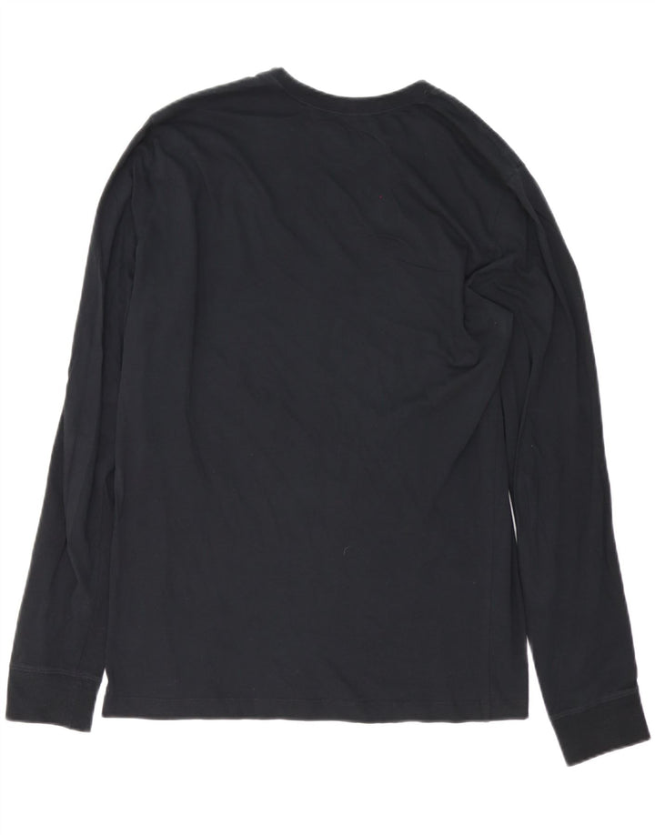 Nike Herre Top Langærmet Medium Sort Bomuld