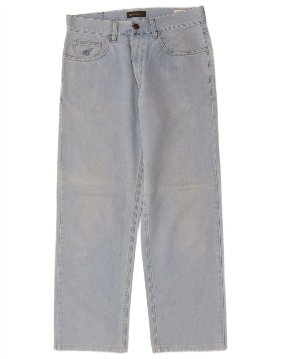 Henry Cottons Lige jeans til kvinder W31 L26 Blå bomuld