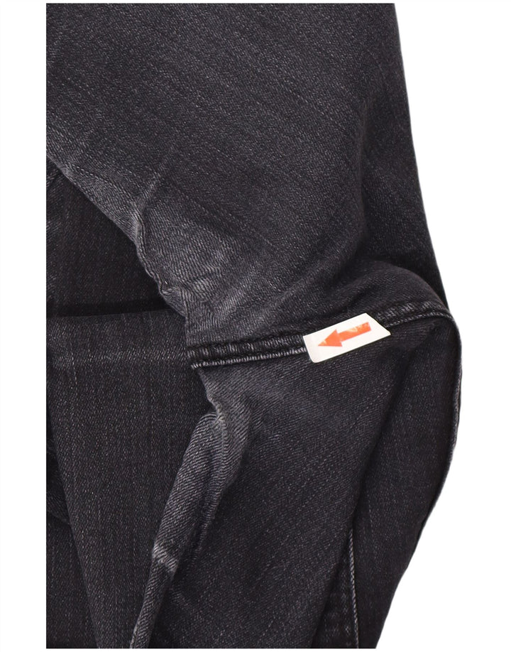 LEE Mens Scarlett High Skinny Jeans W29 L28 Black Cotton