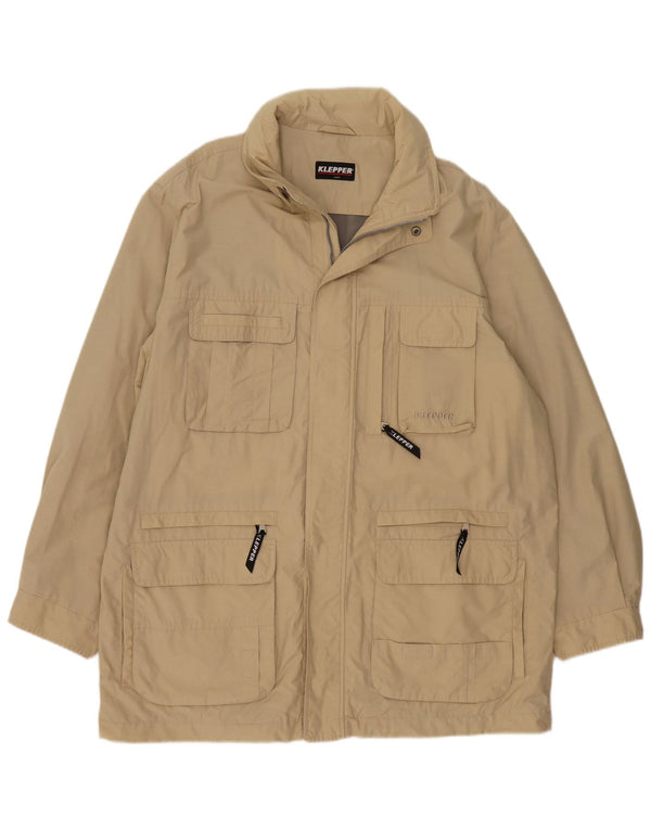 KLEPPER Herre Utility Jacket UK 42 XL Beige