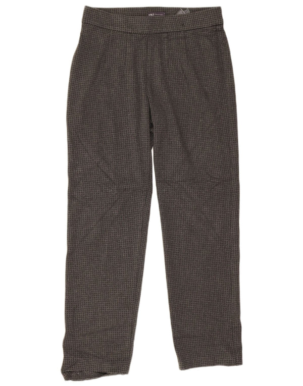 Marks & Spencer Casual Bukser til kvinder UK 12 Medium W30 L28 Grå