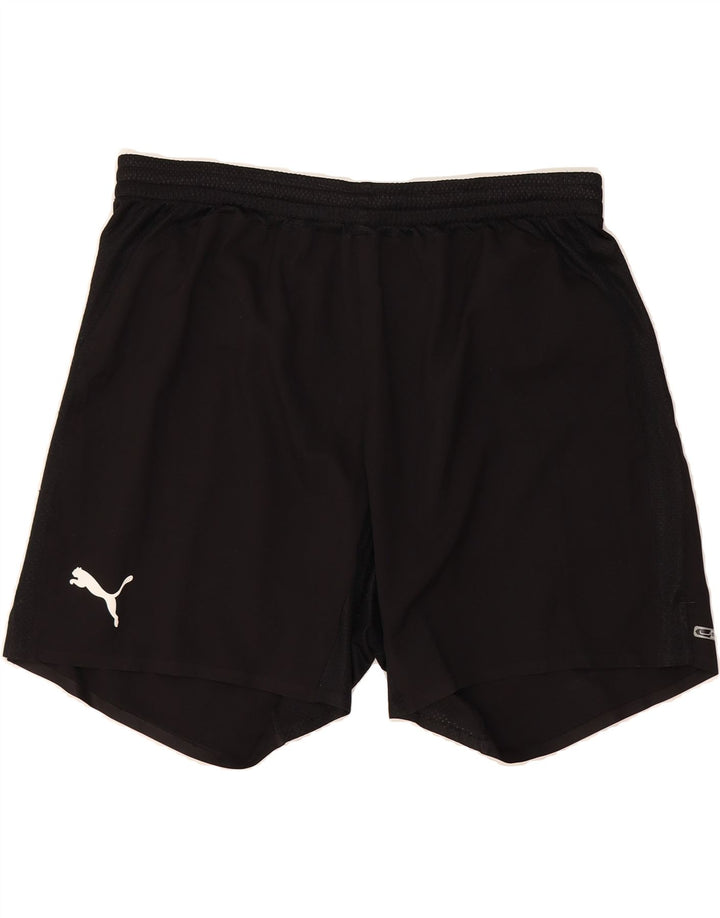 PUMA Mens Sport Shorts XL  Black Polyester Vintage Puma and Second-Hand Puma from Messina Hembry 