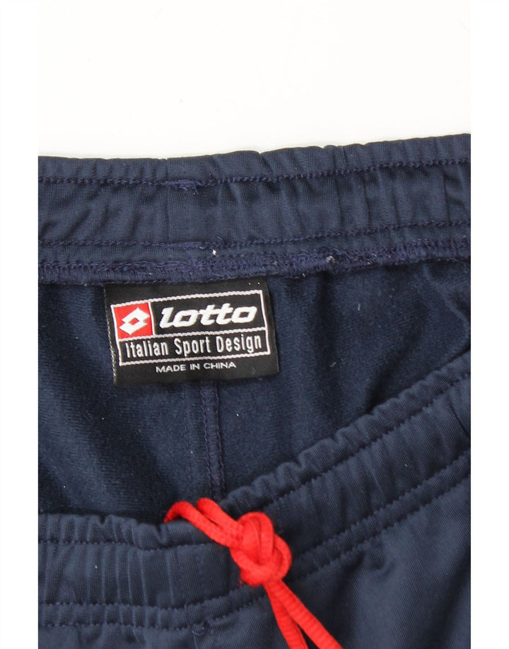 LOTTO Mens Graphic Tracksuit Trousers Large  Blue