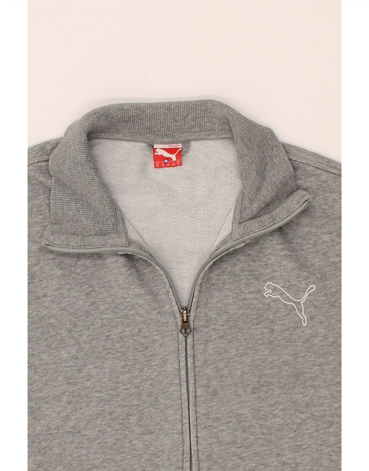 PUMA Womens Tracksuit Top Jacket UK 16 Large Grey Vintage Puma and Second-Hand Puma from Messina Hembry 