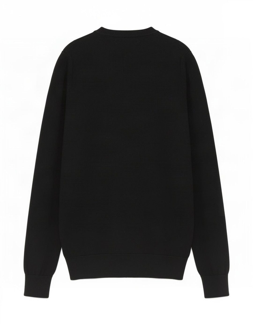 Massimo Dutti Dame V-hals sweater UK 10 Small Black