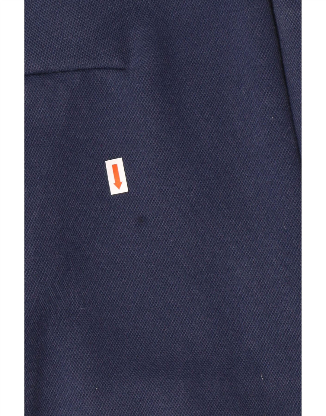 ADIDAS hættetrøje med lynlås til kvinder UK 12/14 Medium marineblå bomuld