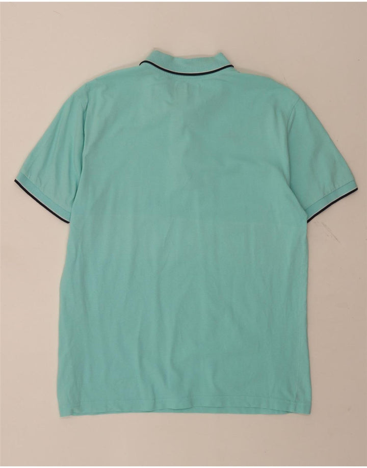 Kappa herre poloshirt XL turkis bomuld