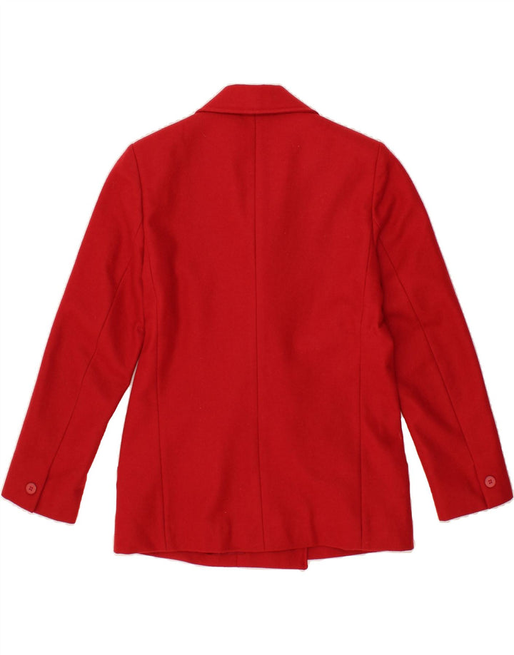 MICMAC ST.TROPEZ Womens Double Breasted Blazer Jacket EU 38 Medium Red Vintage MicMac St.Tropez and Second-Hand MicMac St.Tropez from Messina Hembry 