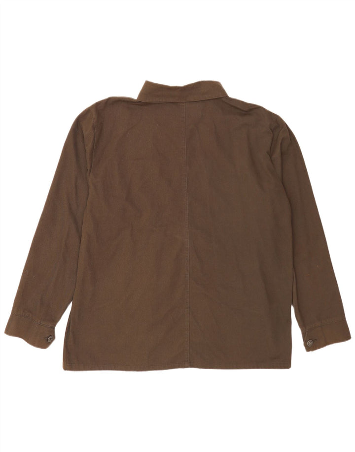 French Connection Herre Overshirt Shirt 2XL Khaki Cotton
