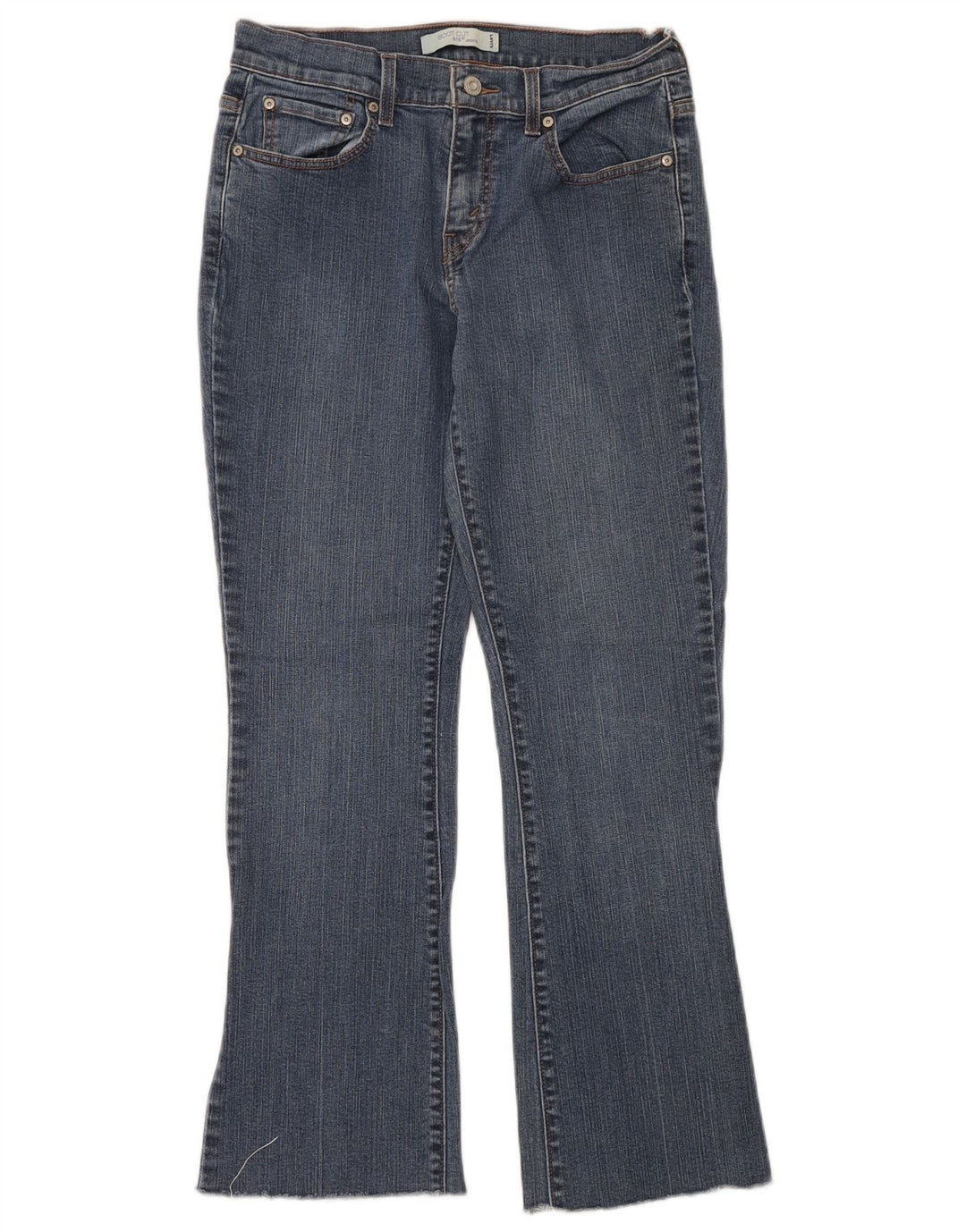 Levi's Dame 515 Bootcut Jeans US 8 Medium W28 L30 Blå Bomuld